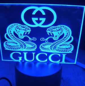 Gucci LED Light with Dual Snake Design Personalized